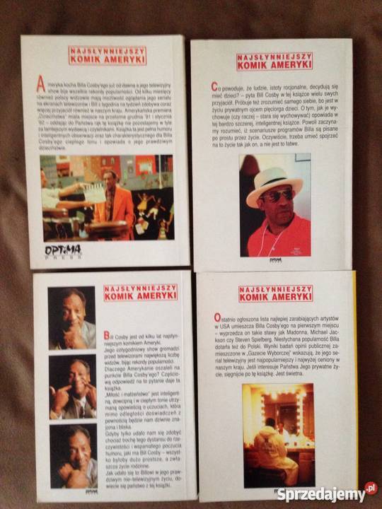 Bill Cosby 4książki Gdańsk