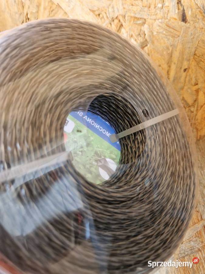 ŻYŁKA TNĄCA DO KOSY WZMOCNIONA 27 mm X 50 m Głogowa sprzedam