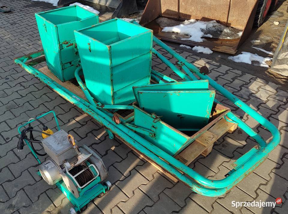 Wciągarka budowlana elektryczna model IMER Nowy Sącz