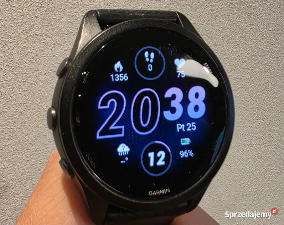 Garmin Forerunner 265 46mm czarny 0100281010