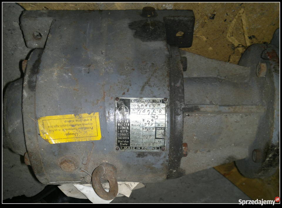 Motoreduktor 30NERM 274 Nm z silnikiem 15kW śląskie Dąbrowa Górnicza