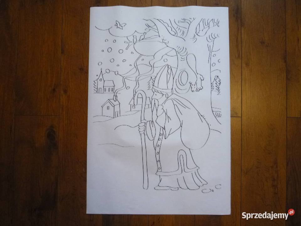 30 sztuk Mikołaj Święta Choinka Kolorowanki zachodniopomorskie Szczecin