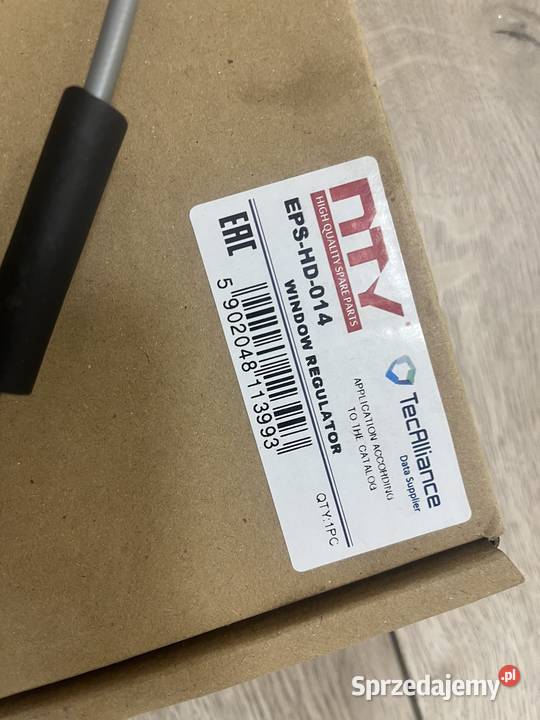 Mechanizm szyby elektrycznej Honda Civic VII 7 5 Części samochodowe sprzedam