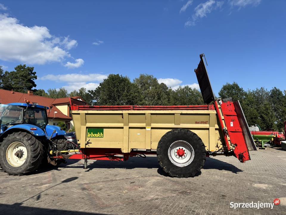 Rozrzutnik obornik Le Boulch HVS maxi 417 mazowieckie