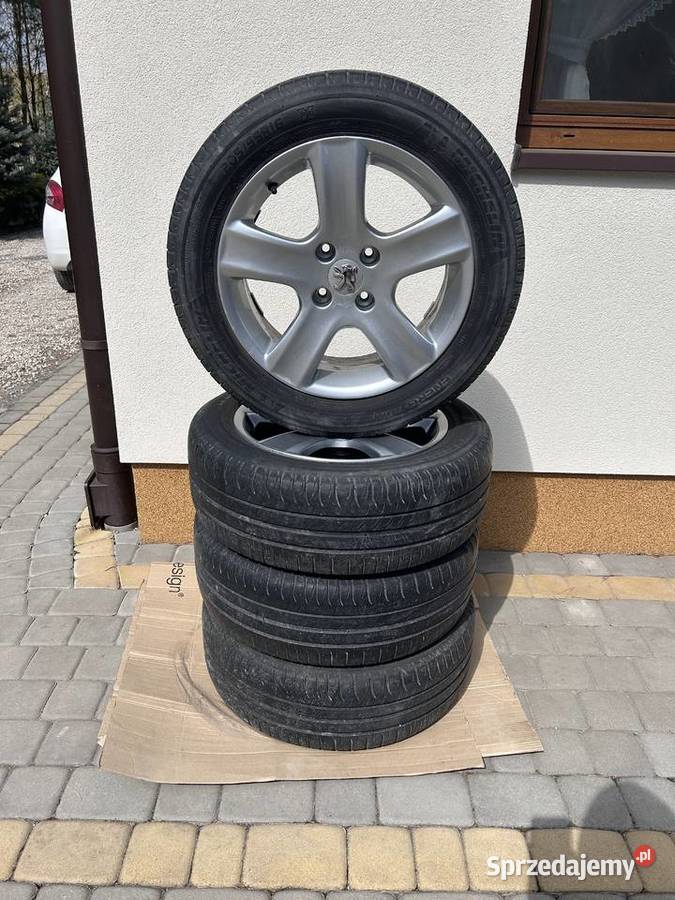 Srebrne Felgi 4x108 16 Peugeot sprzedam