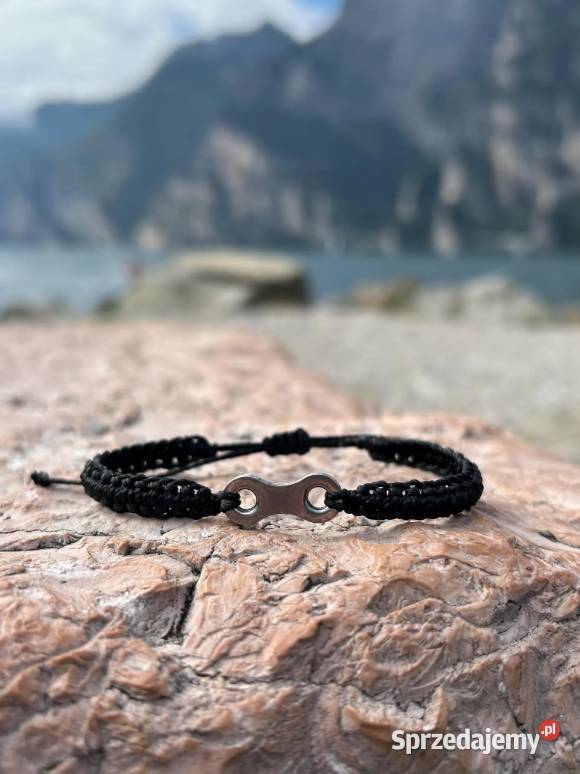 Biżuteria rowerowa handmade bransoletka kolarza Warszawa