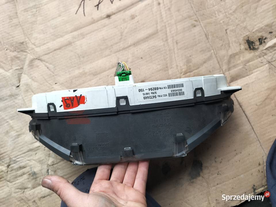 LICZNIK ZEGARY VOLVO S80 S 80 24 9472449 liczniki, zegary Kamień-Kolonia