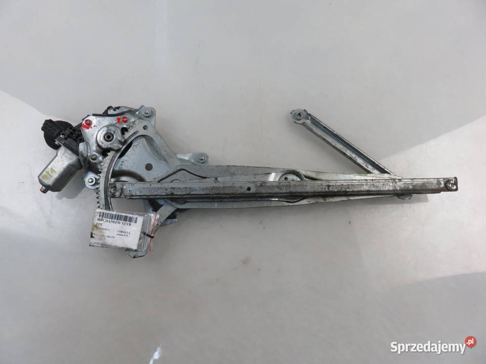 PODNOŚNIK SZYBY PRAWY PRZEDNI TOYOTA COROLLA E15 osobowe małopolskie