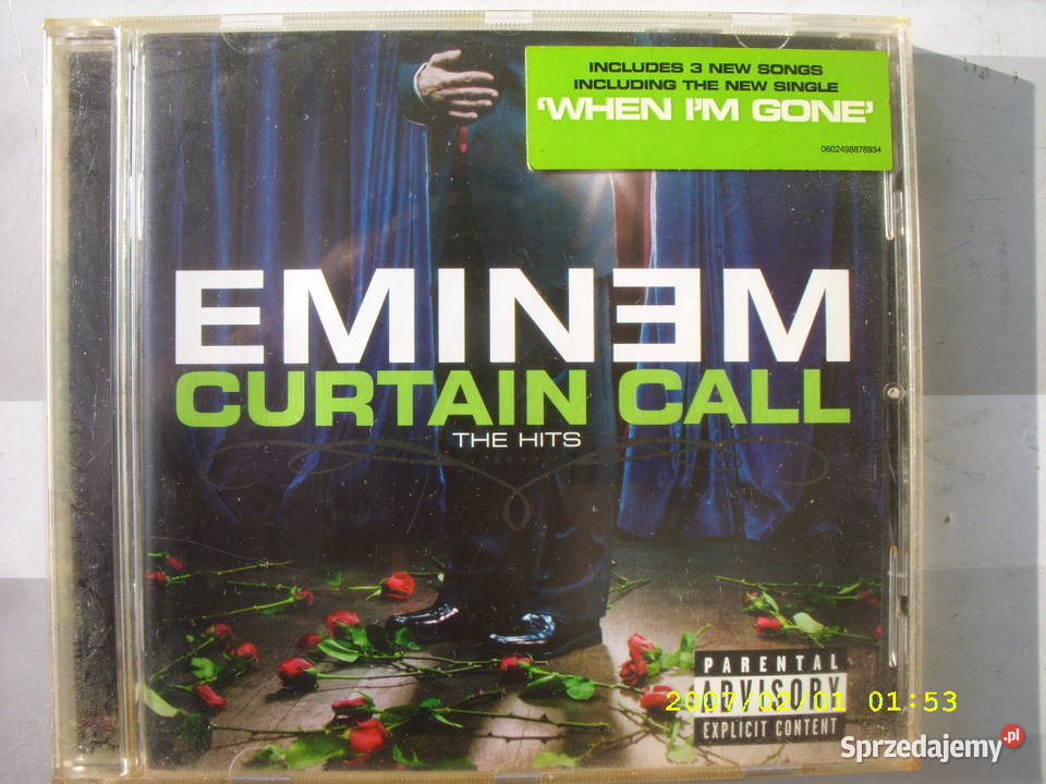 Rap CD EMINEM2 plyty CD Wołów