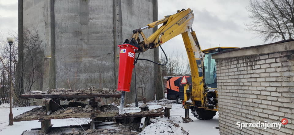 Młot hydrauliczny wyburzeniowy SOCOMEC DMS 300 zachodniopomorskie Koszalin
