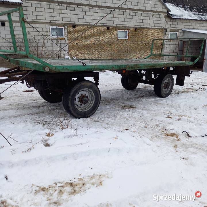 Sprzedam przyczepe do bel Przyczepy rolnicze Wizna