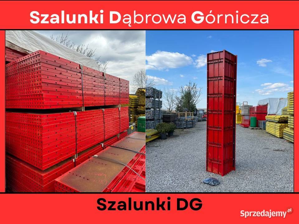 Płyty słupowe 3x05m szalunek