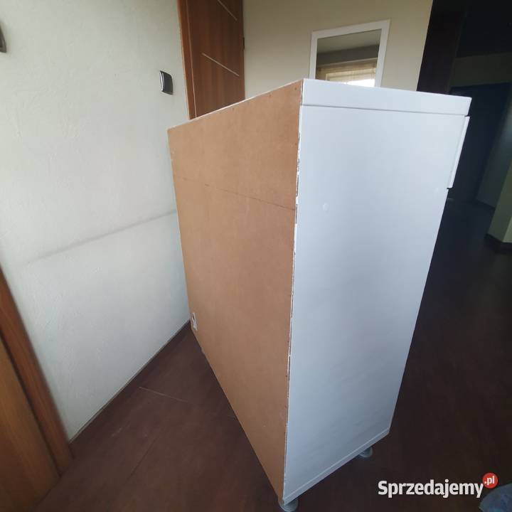 Komoda Elippe malowana na biało 111cm Komody Orzesze