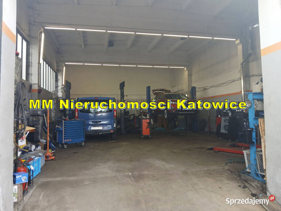 Hala warsztat magazyn z mediami i winda Katowice