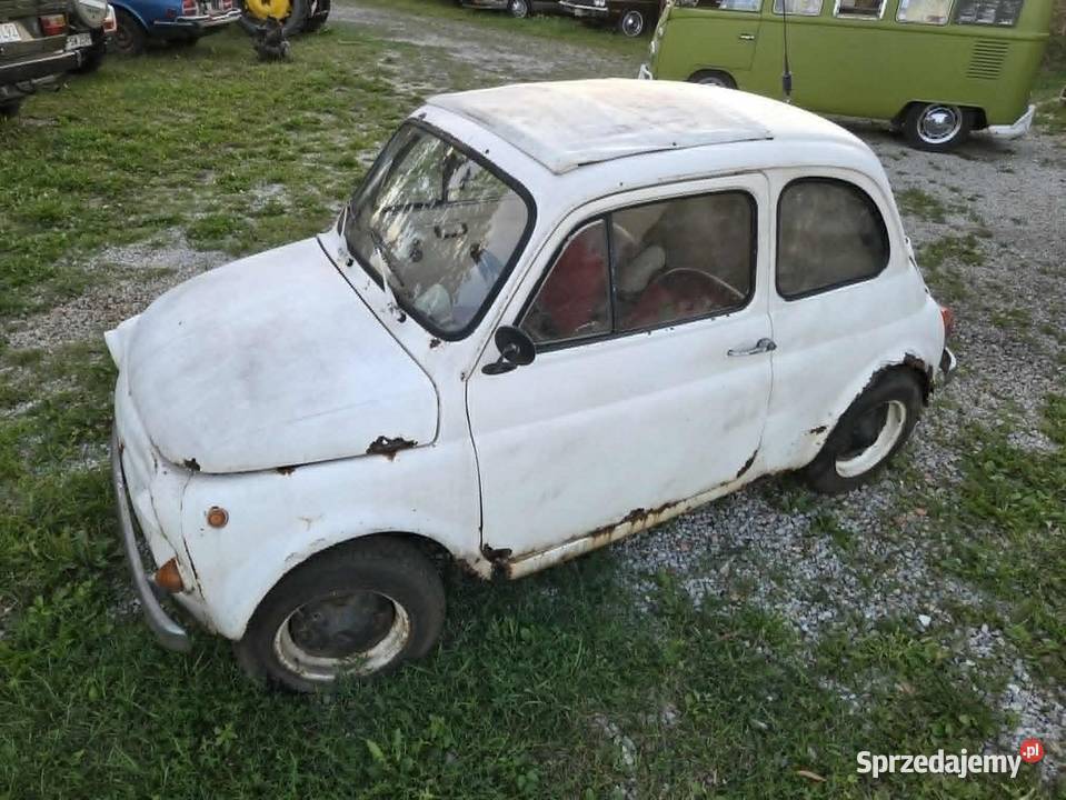 Fiat 500 projekt do remontu lubuskie Świebodzin sprzedam