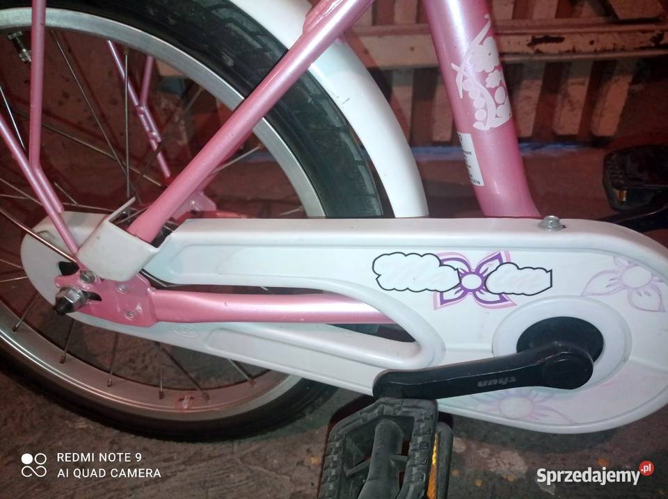 Różowy rowerek dziewczynki Częstochowa