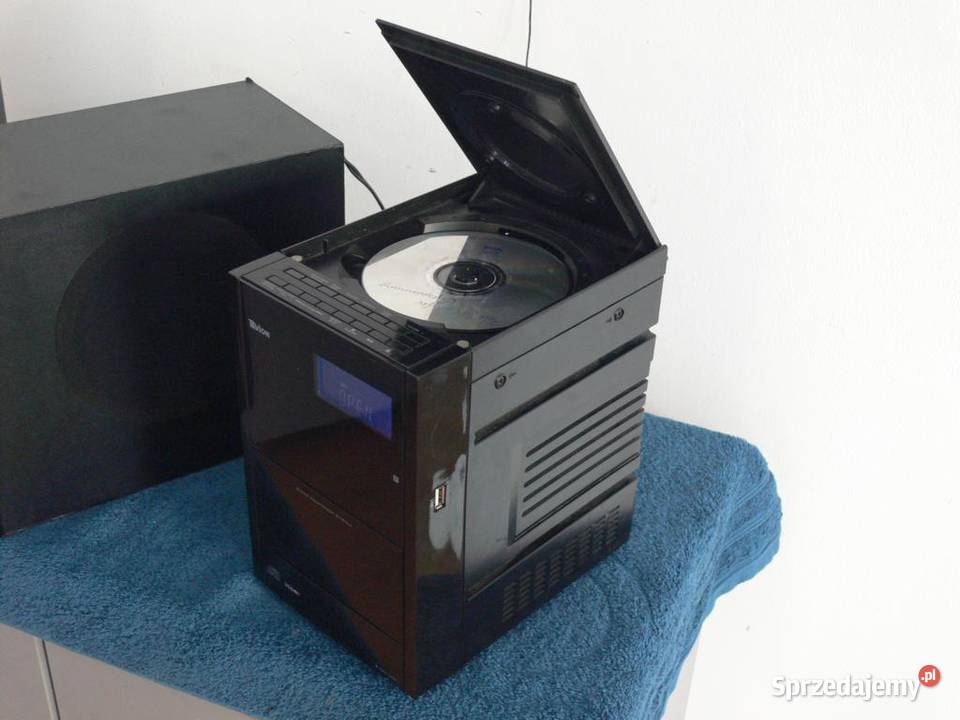 Wieża audio Tevion z kol sub USB CD mp3 Jasło