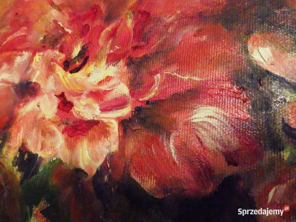 Obraz olejny PEŁNIA SZCZĘŚCIA Rabka-Zdrój