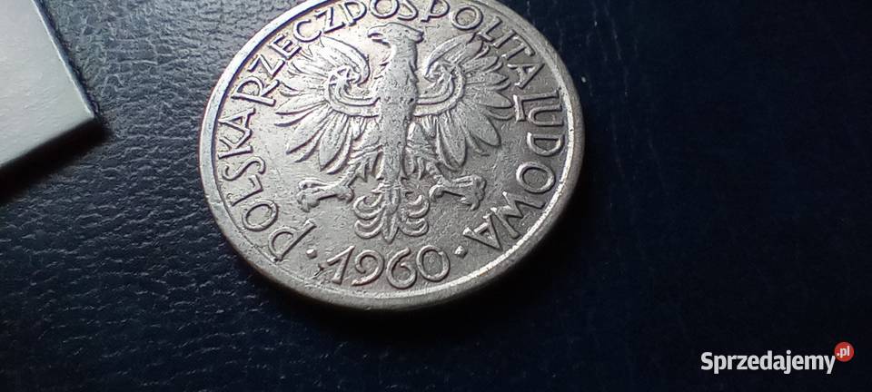 Stare monety 2 złote 1960 Jagody PRL Polska Lesko