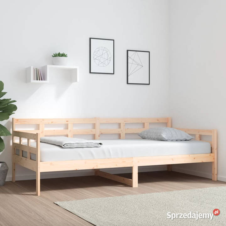 Łóżko dzienne lite drewno sosnowe 90x200 Warszawa