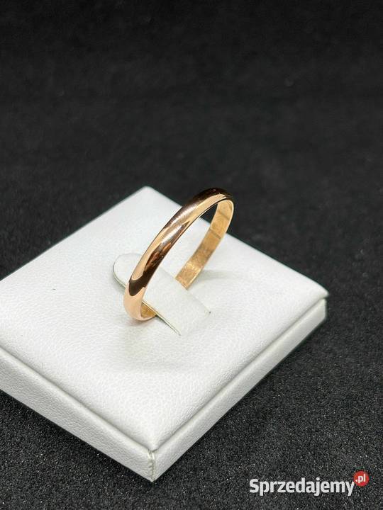 Złota Obrączka pr 585 245g Rozmiar 31 Elbląg