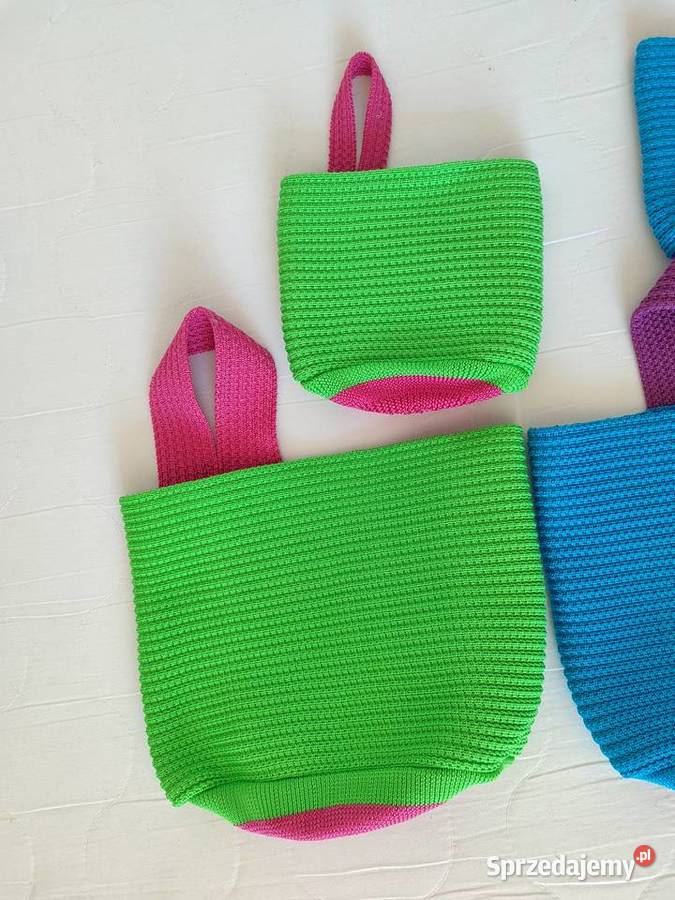 Koszyki plecione Ikea Stickat Organizery Dom i Ogród pomorskie