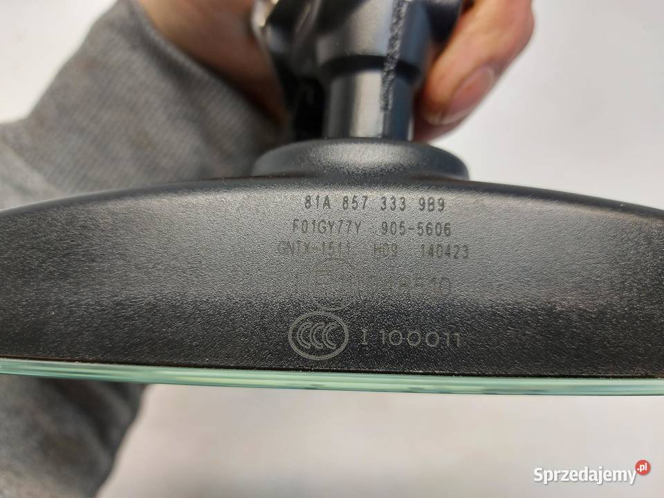 Audi Q4 ETRON 89A 89E LUSTERKO WEWNĘTRZNE osobowe Motoryzacja