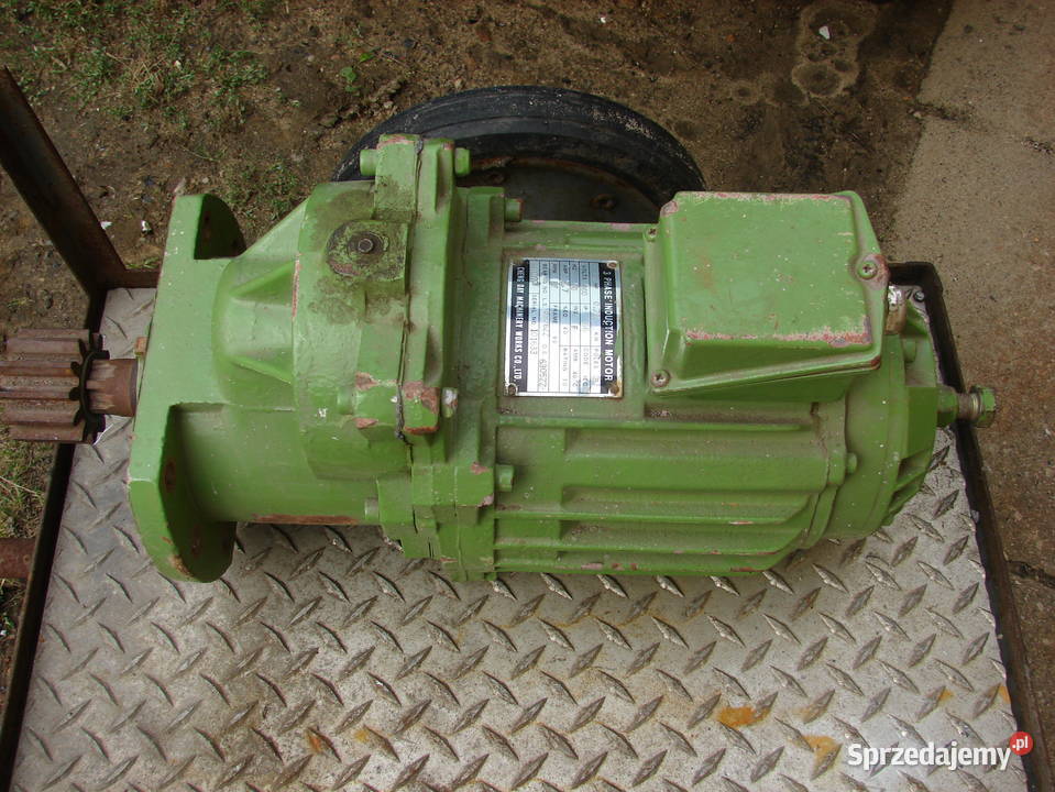 Motoreduktor 075kW 400V 38 obrmin przekładnia pomorskie