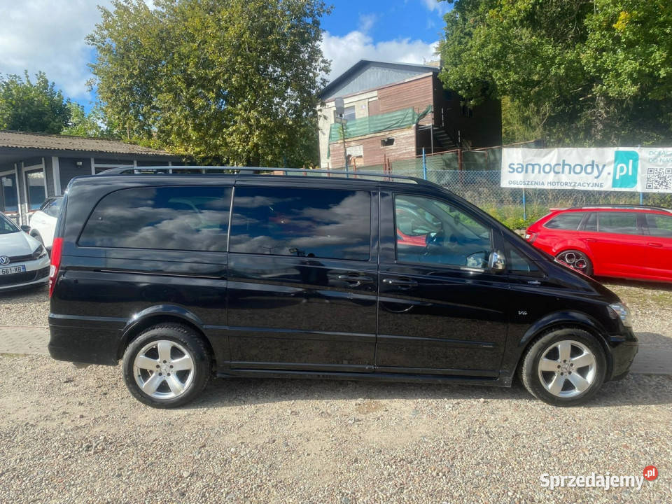 Mercedes Viano 30 V6 225 WERSJA BUISSNES SKORY ASR (kontrola trakcji) Gdańsk