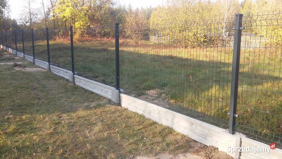 Ogrodzenia Panelowe pod Sztachetki Betonowe z Zwoleń sprzedam