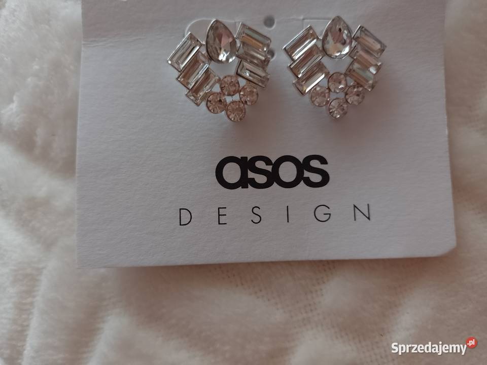 ASOS Bogato zdobione kolczyki Biznesowe z Kraków