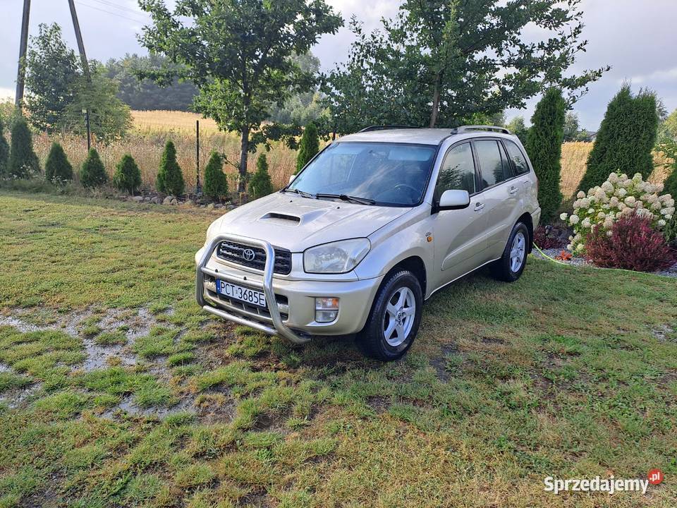 Toyota rav4 20 d4d salon polska Rok produkcji 2002 Czarnków sprzedam