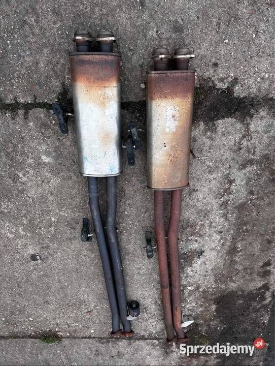 BMW X5 E53 30i M54 Tłumik środkowy kompletny