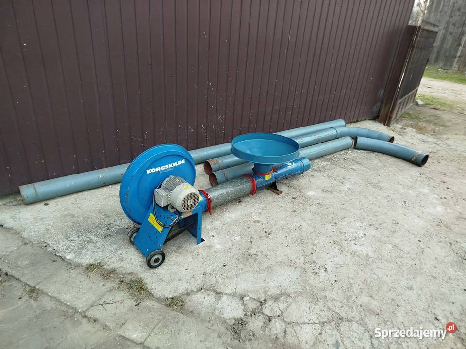 Dmuchawa do zboża pelletu 2kw Kongskilde nieuszkodzony Gózd