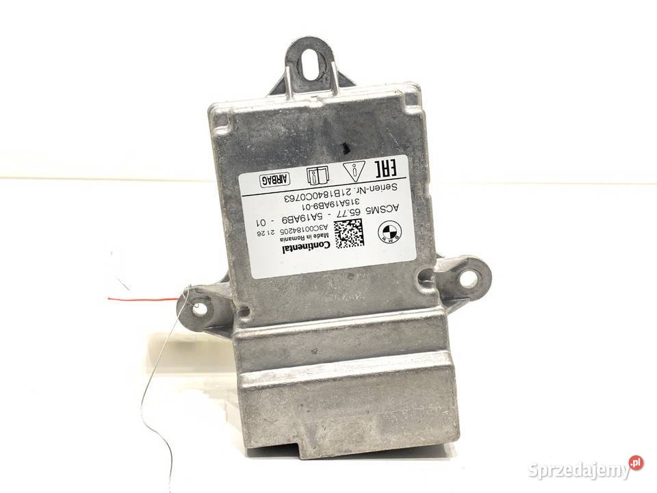 SENSOR AIRBAG BMW G21 5A19AB9 CZUJNIK PODUSZKI