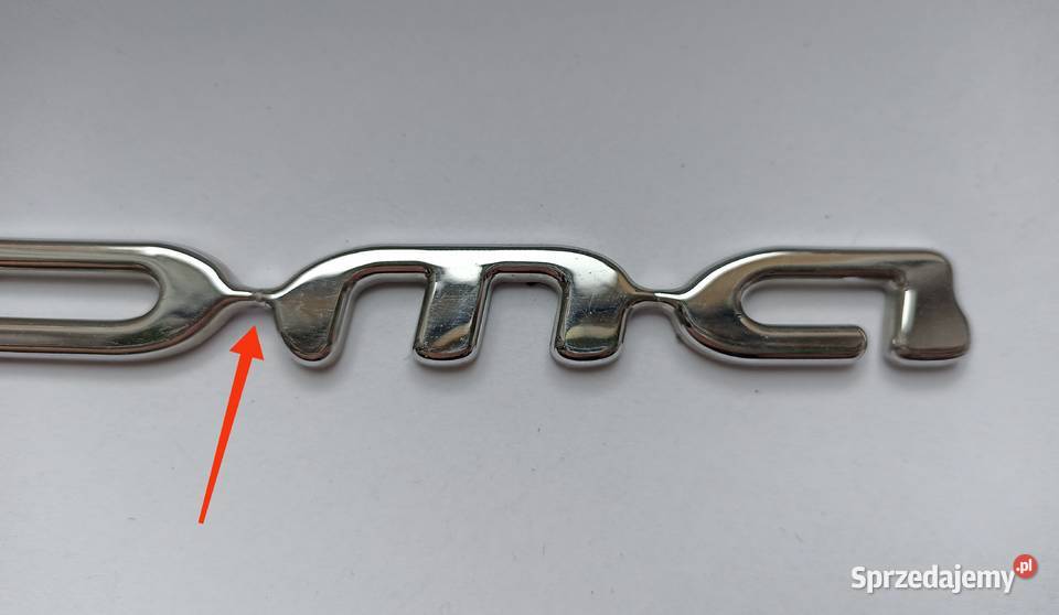 Emblemat Napis Fiat Croma 0711r Lipno