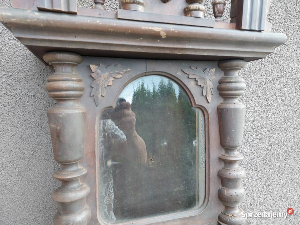 S093 Skrzynia skrzynka obudowa starego zegara