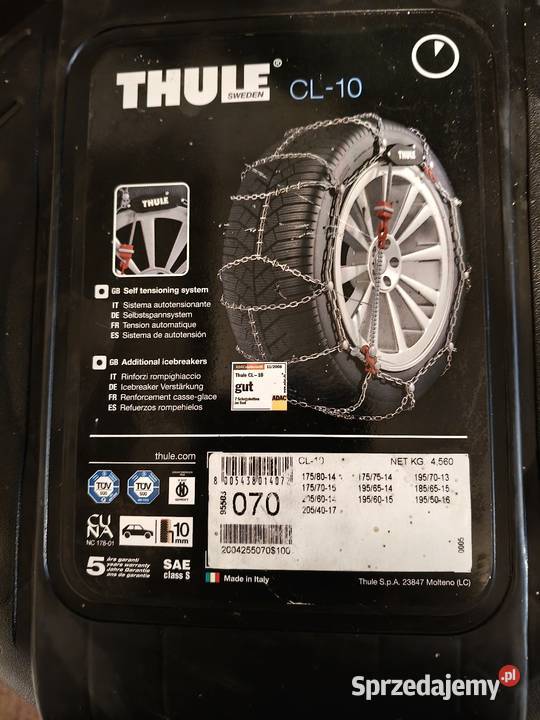 Thule łańcuchy śniegowe Sichów sprzedam