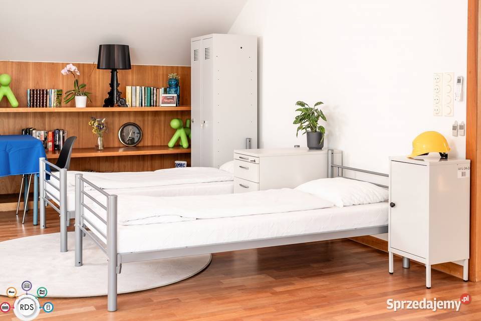 400x Metal Single Beds Military Hotel Grade 97cm pomorskie Sopot