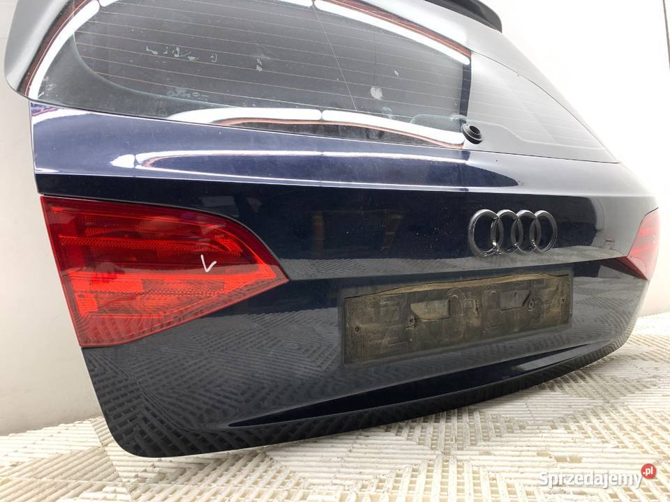 KLAPA TYŁ AUDI A4 B8 Kombi 0715 Frost Blue TYLNA osobowe