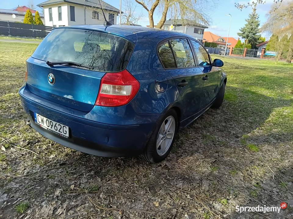 BMW e87 bmw 1 20 benzyna Rok produkcji 2005 Włocławek sprzedam