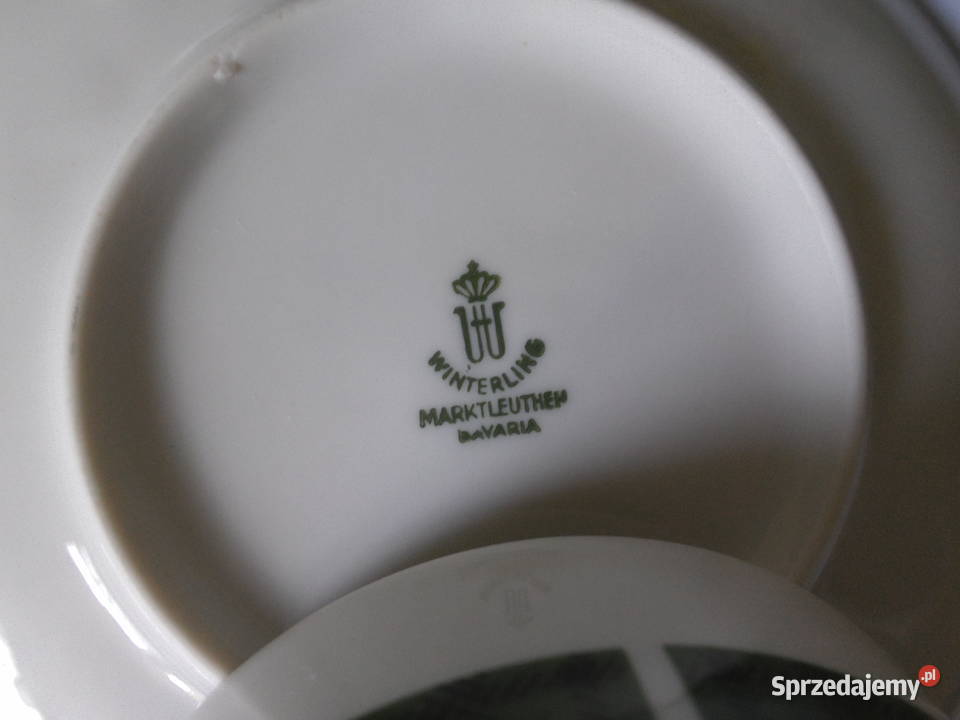 Filiżanka ze spodkiem WINTERLING Porcelana i szkło