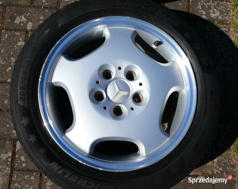 Alufelgi mercedes oryginał w124 w210 w202 4 Osiecznica