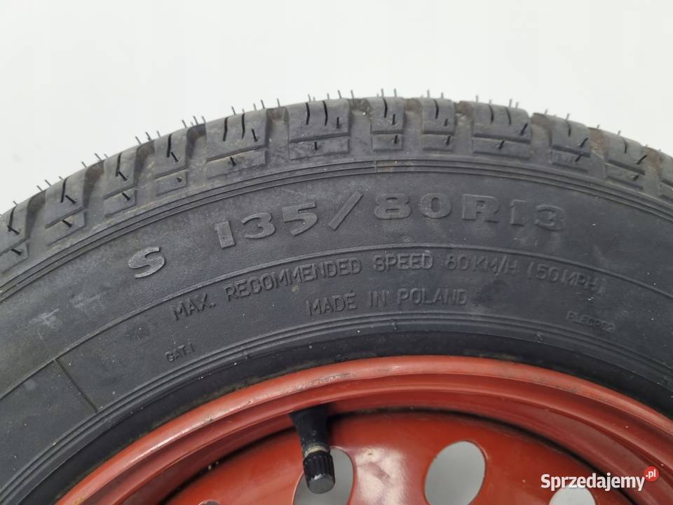 KOŁO DOJAZDOWE Lancia Fiat Panda 13580 B13 R13 lubelskie Chełm