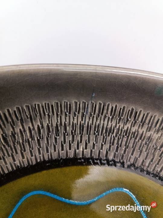 Ceramiczna patera Niemcy lata 70 lubuskie Zielona Góra