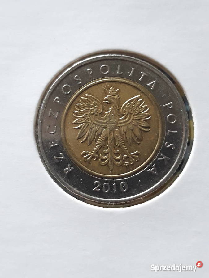 5 złotych 2010 r 2 około mennicza