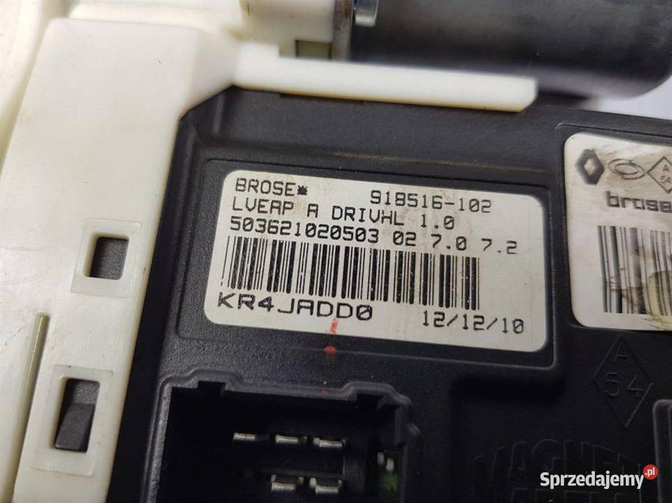 SILNICZEK SZYBY LP RENAULT LATITUDE 807310027R Lipno