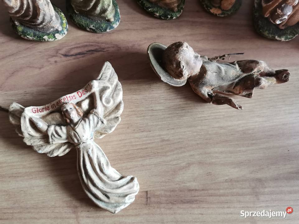 Stara przedwojenna szopka bożonaroszeniowa Siemianowice Śląskie