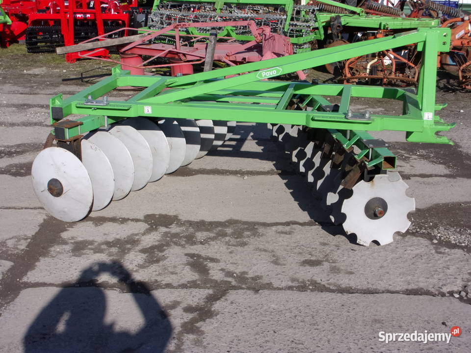 Brona talerzowa 2walcowe Pavo 21m BOMET w Opoczno