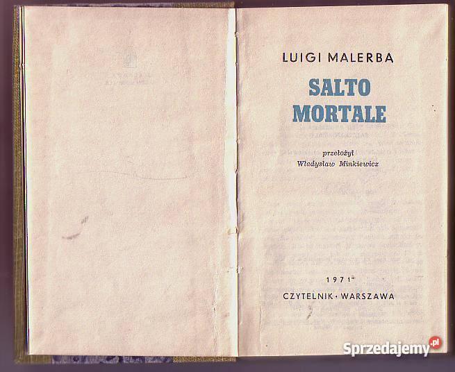 5370 SALTO MORTALE LUIGI MALERBA